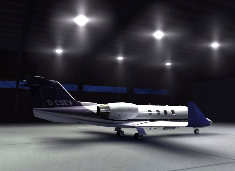 Learjet 603d model