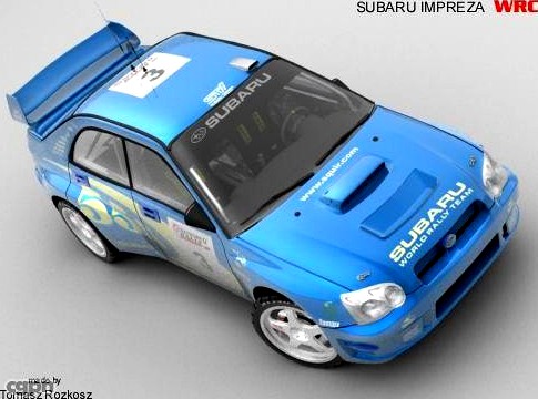 Subaru impreza 20033d model
