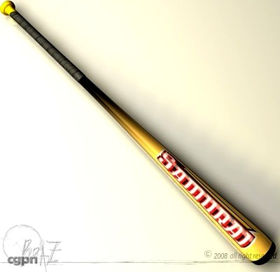 Baseball bat 63d model
