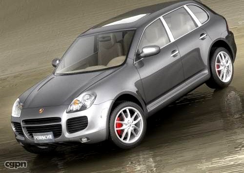 Porsche Cayenne Turbo 20053d model