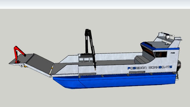 Aluminium workboat