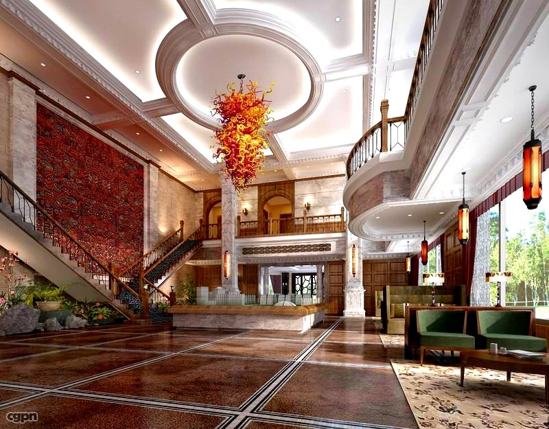 Lobby 1653d model