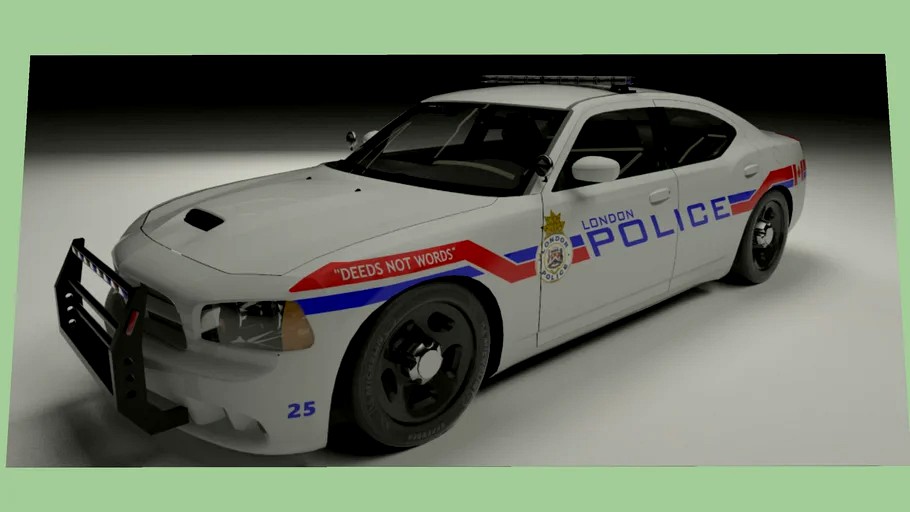 London Ontario City Police Crusier