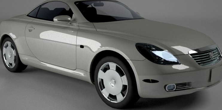 maxwell toyota soarer3d model