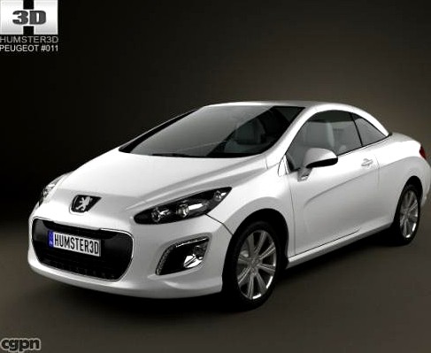 Peugeot 308 CC 20123d model