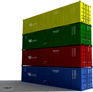 Container Freight Cargo3d model