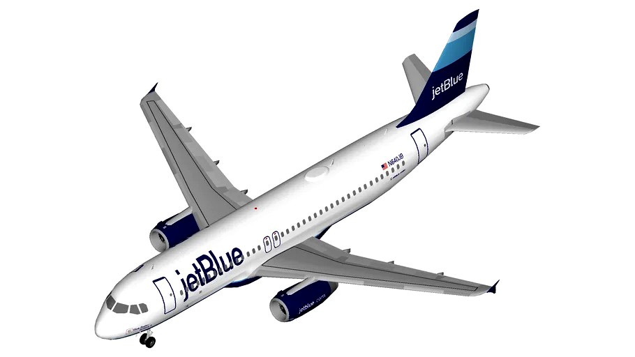 JetBlue Airbus A320 Stripes