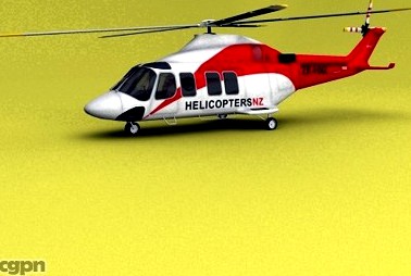 AW-139 NZ Helicopter3d model