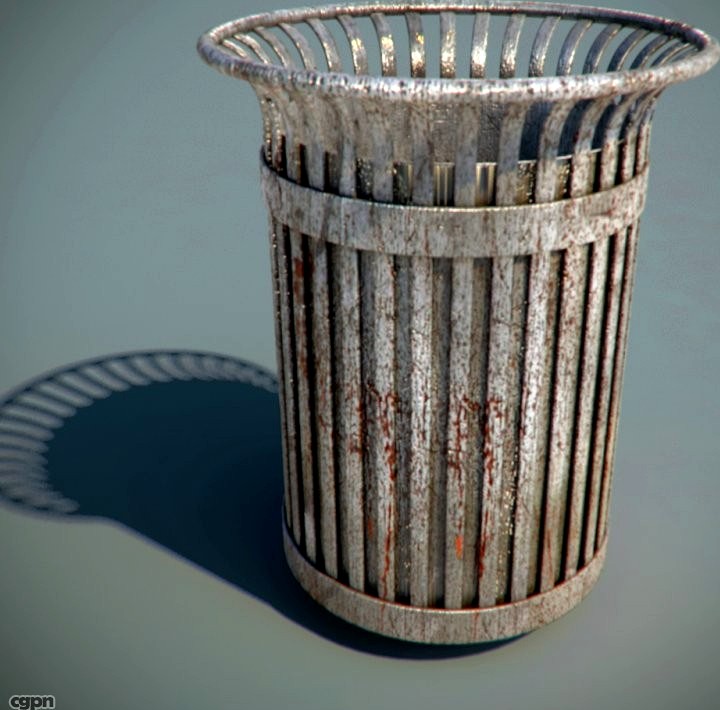 Trash Bin3d model