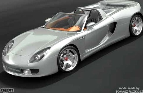 Porsche Carrera GT 20043d model