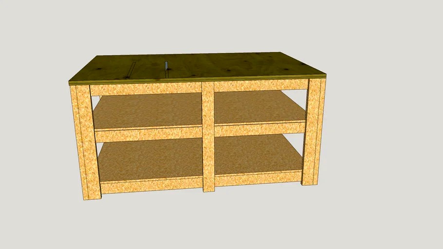 outfeed/assembly table