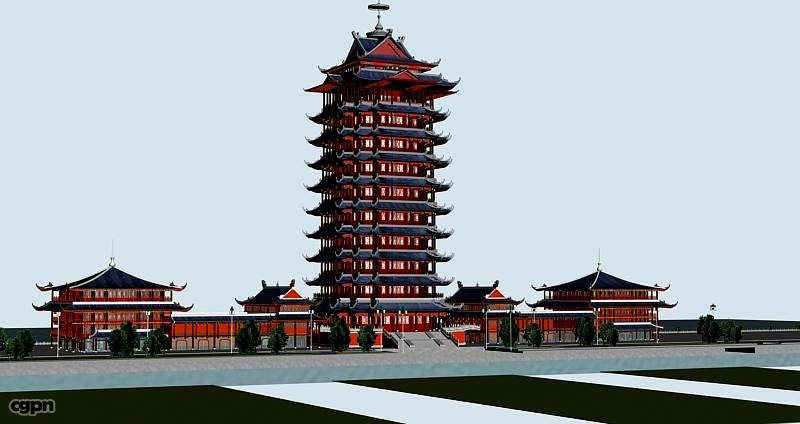 The Shita Tower3d model