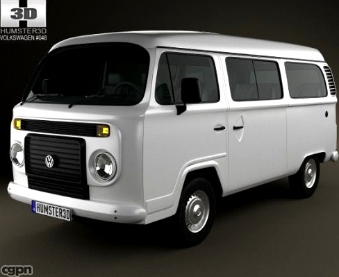 Volkswagen Kombi (T2) 20123d model