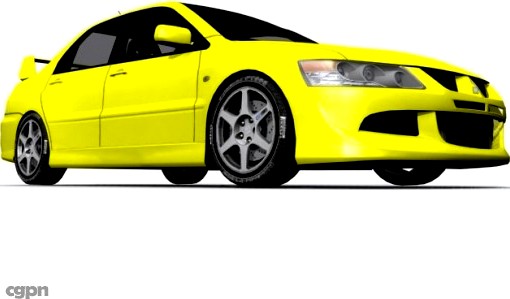 Mitsubishi Lancer Evolution VIII3d model