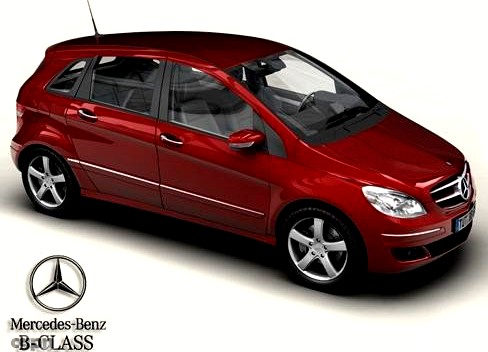 Mercedes B-Class3d model