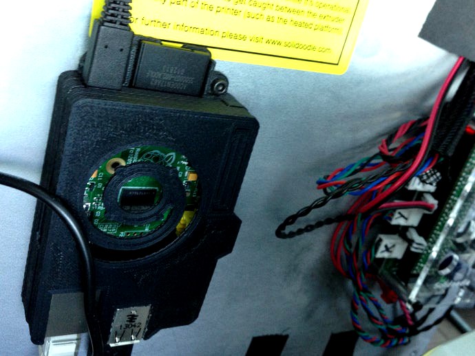 Raspberry Pi print server base modified for Solidoodle by spapadim