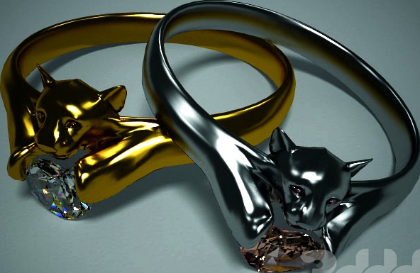 Кольцо пантера