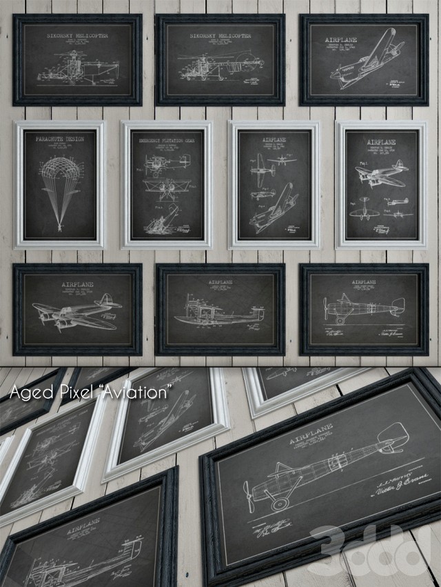 Aged Pixel "Aviation"