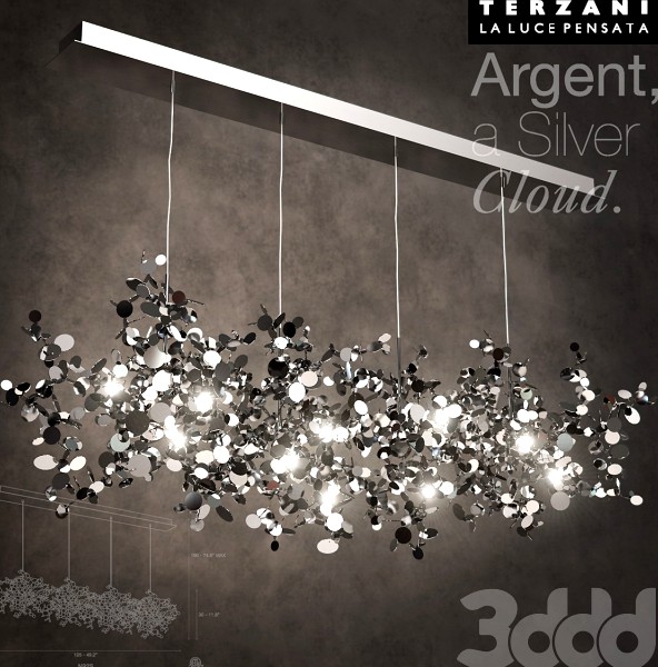 TERZANI Argent Silver Cloud