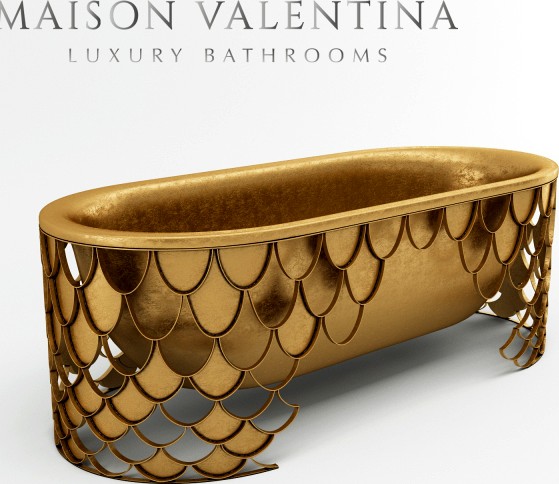 Maison Valentina Koi Bathtub