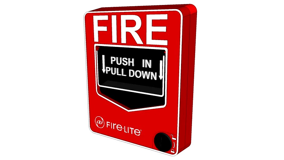 Fire Lite (BG12) Fire Alarm Pull Station