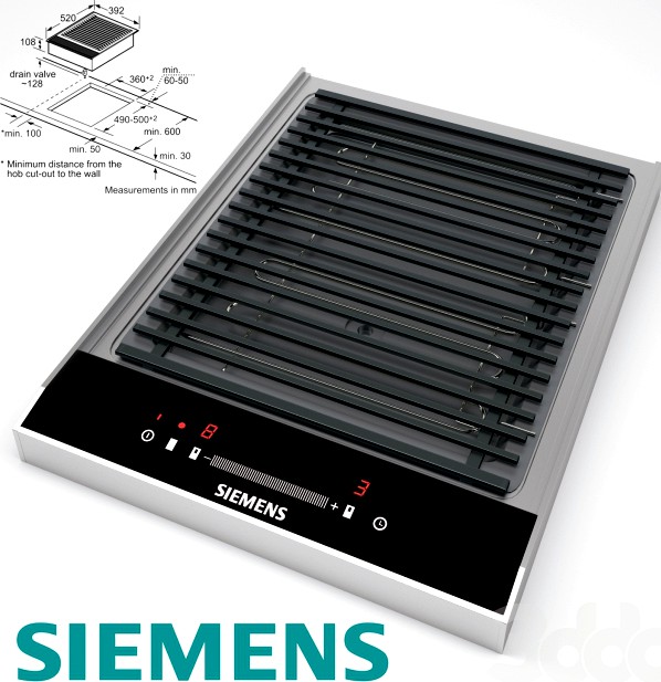 BBQ Grill Siemens ET475MU11P