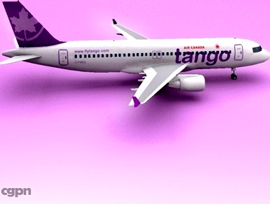 a320 Air Canada Tango3d model