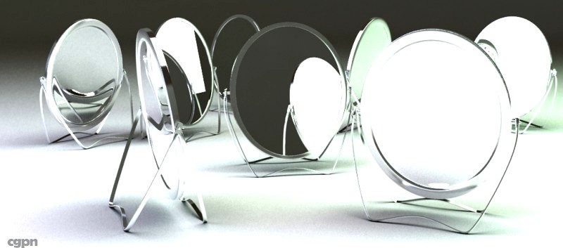 Table Mirror3d model