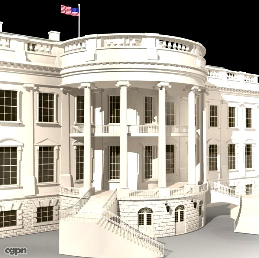 The White House3d model