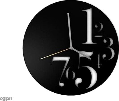 Wall Clock3d model