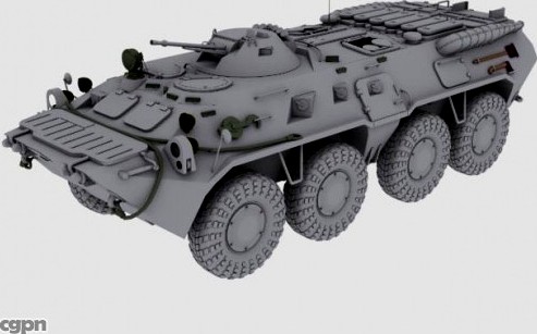 BTR-80-ntext3d model