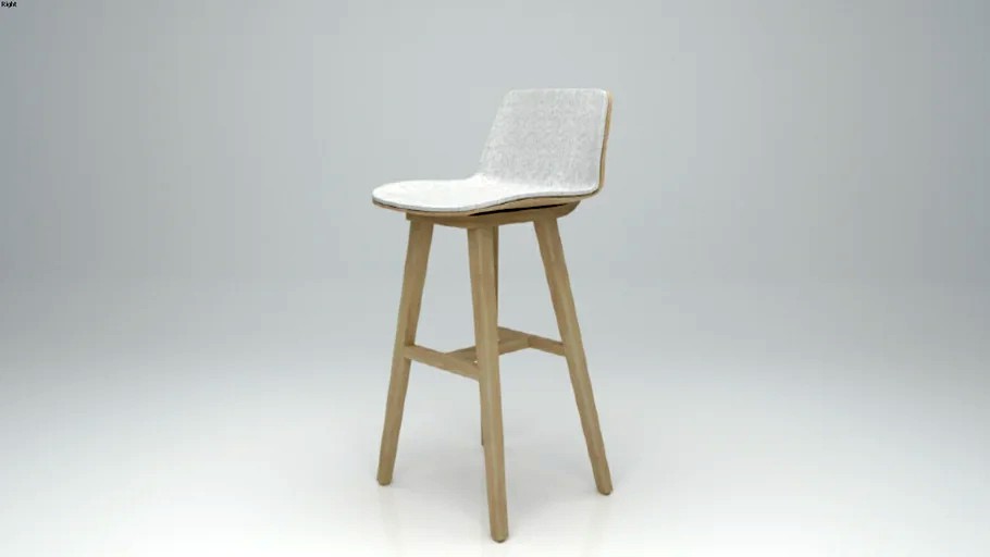 Alki Kuskoa stool - vray ready