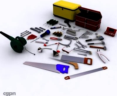 BIG Hand Toolbox3d model