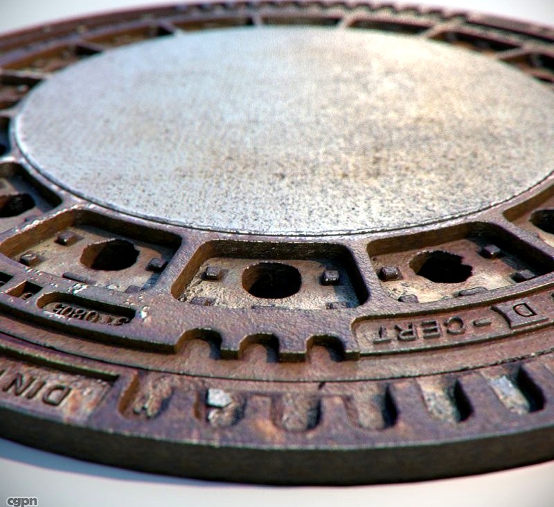 Sewer lid 23d model