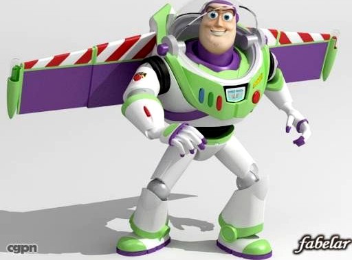 Buzz Lightyear Rigged3d model