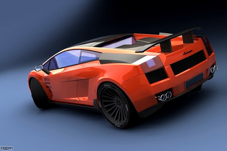 Lamborghini Gallardo Carbon3d model