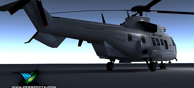 Eurocopter Super Puma3d model