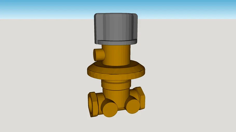 140340 Differential pressure regulating valve (DPCV). With insulation