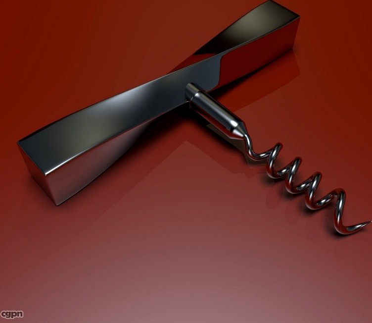 Corkscrew3d model