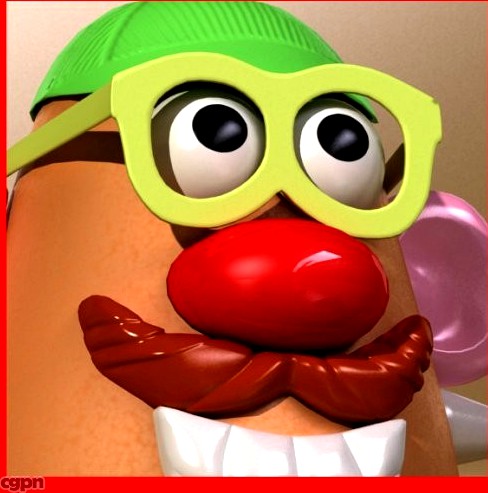 Mr Potato Toy3d model