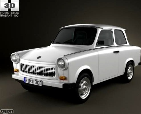 Trabant 601 Sedan 19633d model