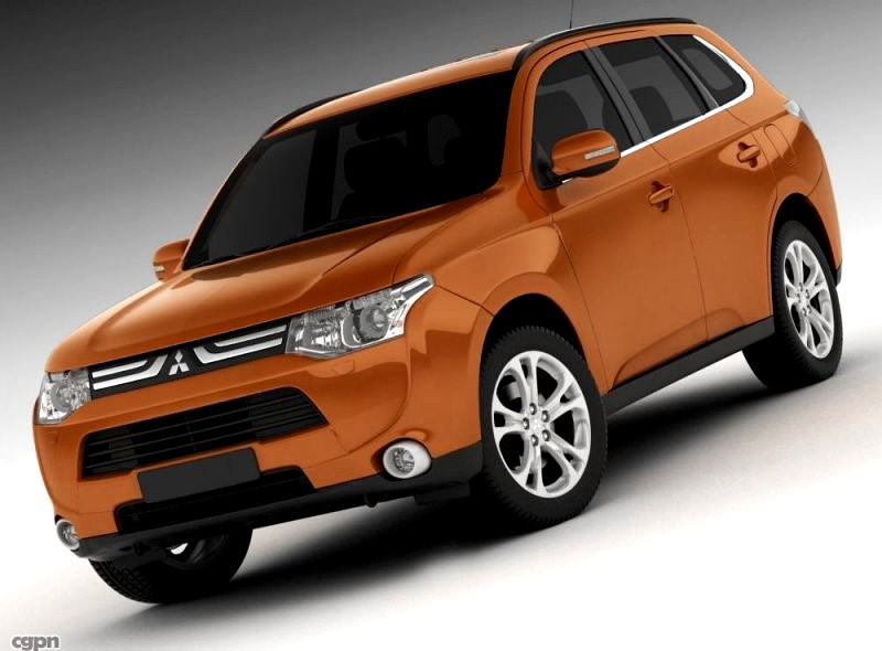 Mitsubishi Outlander 20133d model