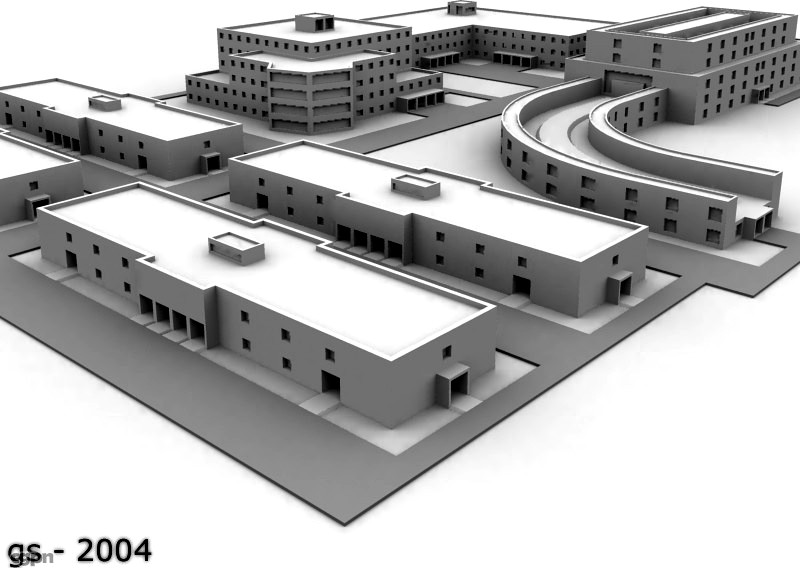 University Complex3d model