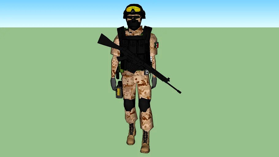 soldado de semar de mexico