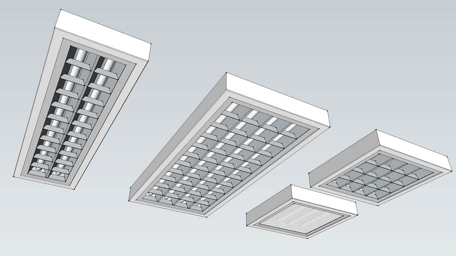 Fluorescent Light Fixture