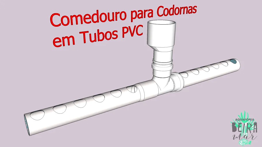 Comedouro para Codornas