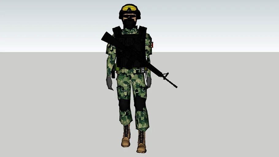 soldado de semar de mexico
