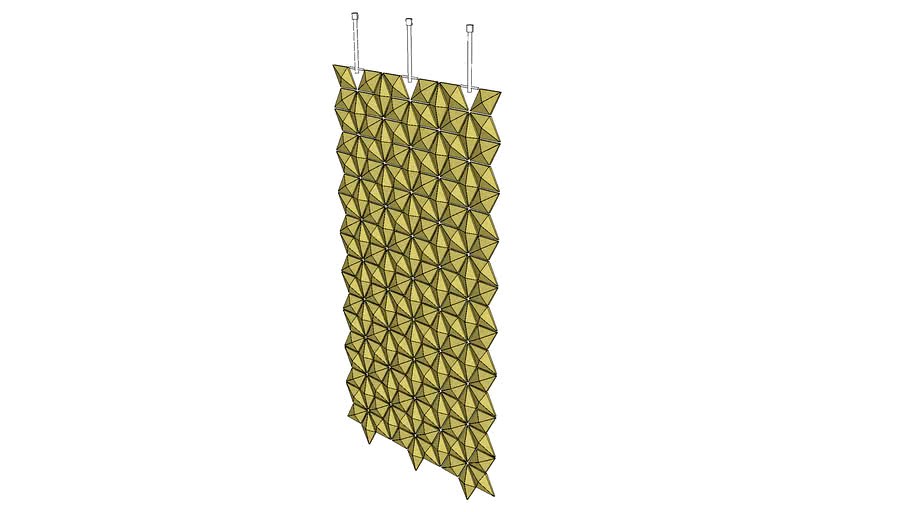 Hanging Room Divider Facet - CI - W102 x H210cm