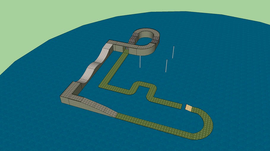 Mariokart wii Custom Track lost forest RCx