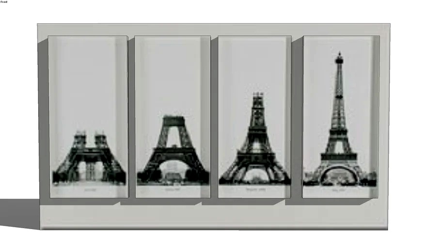 #Quadrinho Torre Eiffel Françe